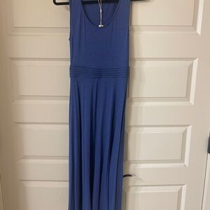 Max Studio Royal Blue Sleeveless Maxi Dress